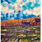 "Days Gone By" Original Chris Wakefield Original Mixed Media On Canvas Painting